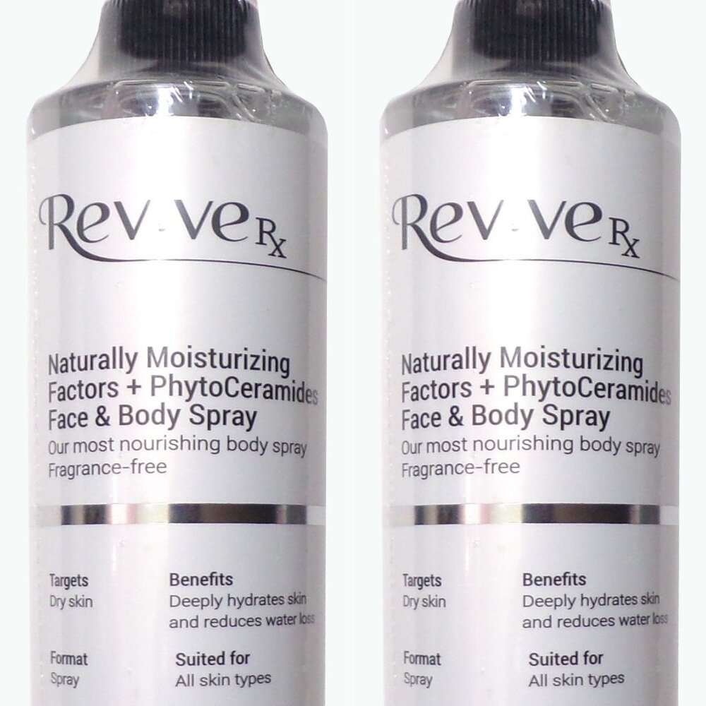 Revive Rx Naturally Moisturizing Factors + Phyto Ceramides Face & Body Spray Set
